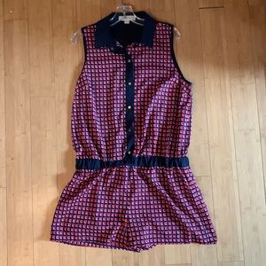 Michael Kors- Geometric Romper size Large